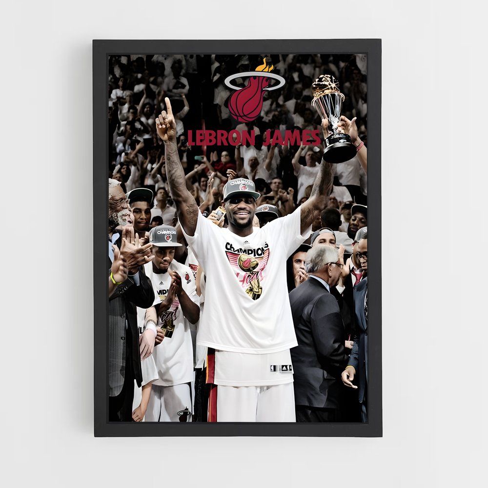 Poster King James Glory – affiche MMA (vue 2)